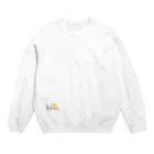 gay_lgbtのレインボーLGBTQロゴ Crew Neck Sweatshirt