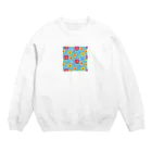 MAYのflower Crew Neck Sweatshirt