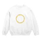 アルアルのアルファベットリング Crew Neck Sweatshirt