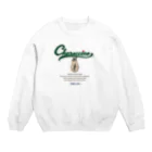 うさぎ雑貨のお店 Charoccinoのうしろむきうさぎ Crew Neck Sweatshirt