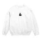 ramiakunのサングラスを掛けた猫 Crew Neck Sweatshirt