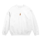 チワワ愛好家ショップの極小チワワが仮装パーティーで楽しむ！かぼちゃのランタンマジック Crew Neck Sweatshirt