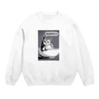 ラオタ監督のご飯待ちの猫さん Crew Neck Sweatshirt