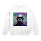 Hayate Kawakami オリジナルの親分 Crew Neck Sweatshirt