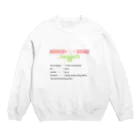 ラオタ監督のyour daily life time「あなたの日常の時間」 Crew Neck Sweatshirt