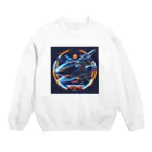 Lock-onの未来の乗り物　02 Crew Neck Sweatshirt