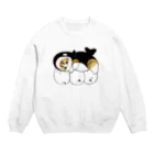 mofusandのシャチにゃん Crew Neck Sweatshirt