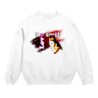 もふもふ犬ソア君SHOPのBe smile♡ Crew Neck Sweatshirt