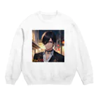 Cyber XXXの眼帯王子 Crew Neck Sweatshirt