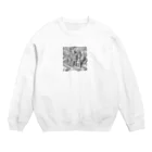 YoMiTの有名な観光スポットイメージ画像：ケベックシティ（カナダ、ケベック州） Crew Neck Sweatshirt