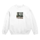 NYANKOのおしゃれなリビング Crew Neck Sweatshirt