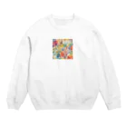 Kagarinのフラワー Crew Neck Sweatshirt