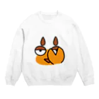 にずぅのカモシカ君 Crew Neck Sweatshirt