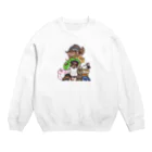 井上アフターバーナーの自分でファンアート Crew Neck Sweatshirt