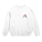 眼帯女子部のあいいろ Crew Neck Sweatshirt