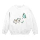 いぬのひながかえったワンねぇ Crew Neck Sweatshirt