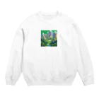 taka_maniaの山岳地帯 Crew Neck Sweatshirt