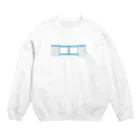 喫茶みゆきのホームドア　3 Crew Neck Sweatshirt