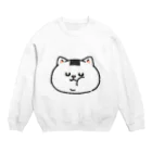 喫茶ハトマルのどすこいねこ Crew Neck Sweatshirt