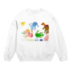 おててのどうぶつえんのおててのどうぶつえん Crew Neck Sweatshirt