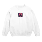 legolandの怒ってない人 Crew Neck Sweatshirt