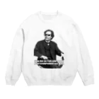 kurychanのマイペースなマーラー Crew Neck Sweatshirt