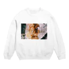 tyonの宇宙1の唐揚げ Crew Neck Sweatshirt