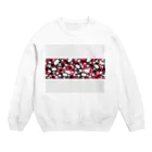 ゆうゆうのドクロ君 Crew Neck Sweatshirt