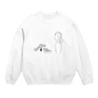 空気空間の本当はないもの Crew Neck Sweatshirt