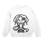 ZAKIWOMISEのちいちゃリュウ Crew Neck Sweatshirt