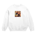 だいすけのパンゴリン Crew Neck Sweatshirt