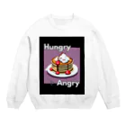 hAngryの【ホットケーキ】hAngry Crew Neck Sweatshirt