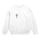 帝國十字服飾社の帝十飾ロゴ　ｽｳｪｯﾄ Crew Neck Sweatshirt