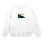 hako_hako_hakoのHakodate No Umizoi（函館の海沿い） Crew Neck Sweatshirt