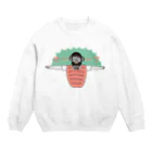 OKAMEの野球シリーズ　セーフ Crew Neck Sweatshirt