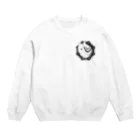 WANPU  by YUn.の長毛種♡初にゃん Crew Neck Sweatshirt