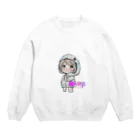 春乃遊羽アイディアイラストショップの春乃遊羽チビキャラ Crew Neck Sweatshirt