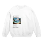 BlueFaceのビッグウエーブ Crew Neck Sweatshirt