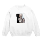 sounya sounyaの美女 図鑑（期待） Crew Neck Sweatshirt