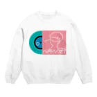 ぴゅるりんこよしだ。のNANI? Crew Neck Sweatshirt