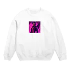 ぽてとのレオナ Crew Neck Sweatshirt