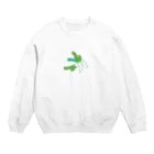 ぴっぽこぽの高級ねぎ Crew Neck Sweatshirt