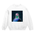 若林侑伽の宇宙チューリップ Crew Neck Sweatshirt