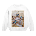 onegoodsのタイルのコースター Crew Neck Sweatshirt