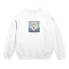 RyosukeYamamotoのこころねこ Crew Neck Sweatshirt