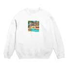 だいすけの海のリゾート Crew Neck Sweatshirt