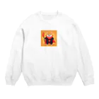 Apollo-0918のオヤツを強請るシバ犬 Crew Neck Sweatshirt