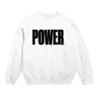 おもしろいTシャツ屋さんのPOWER パワー 筋肉 スウェット