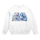 Sesilionのハーモニック・ブルーム Crew Neck Sweatshirt