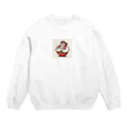 Bobchanのラーメンおじさん Crew Neck Sweatshirt